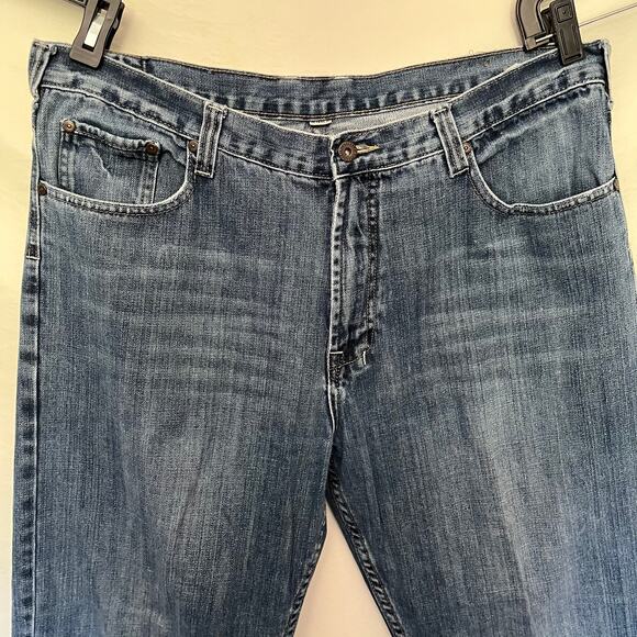 FLYPAPER Straight Leg Mens Jeans Size 38x30 Embroidered Pocket Western Y2K Loose - Picture 2 of 14